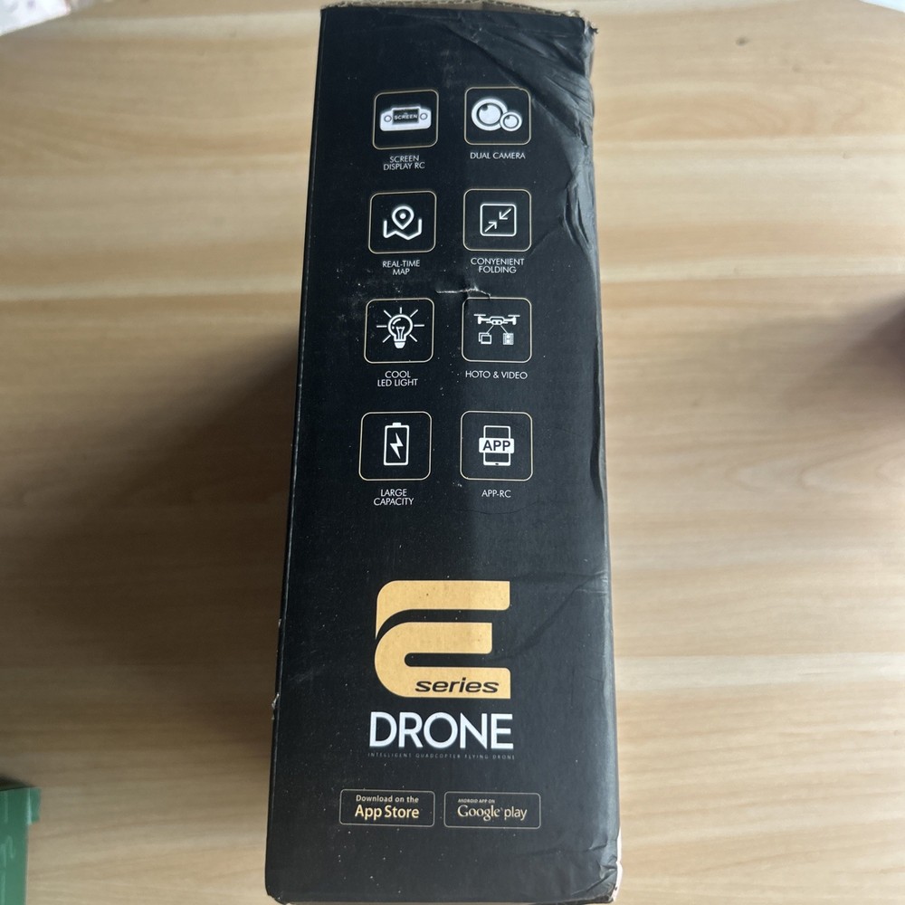 E88 Drone with Built-In Screen Control, Camera RC Drone with HD Display
