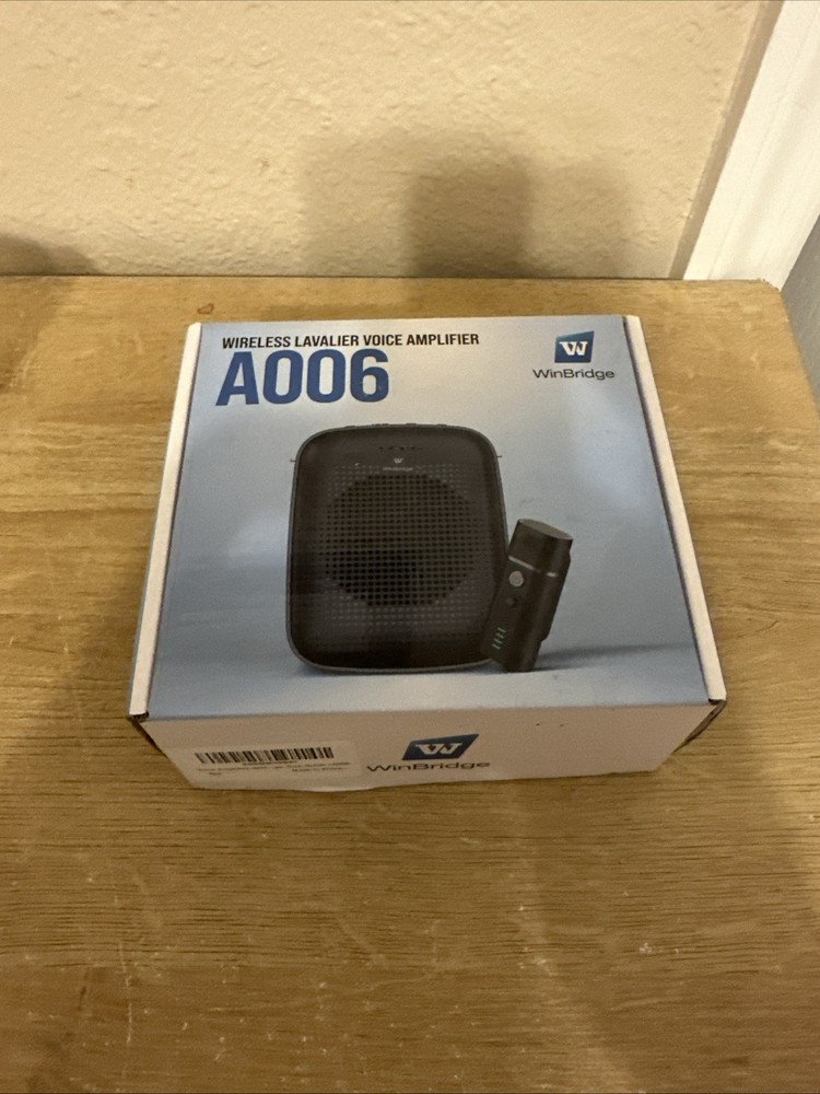 WinBridge A006 Wireless Lavalier Mic Voice Amplifier