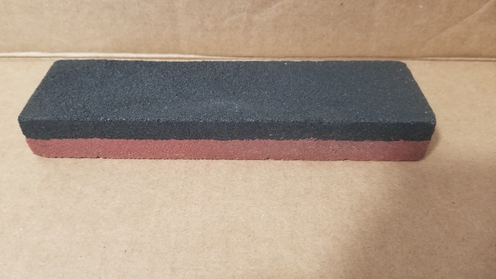Black & Red Sharpening Stone , VGC