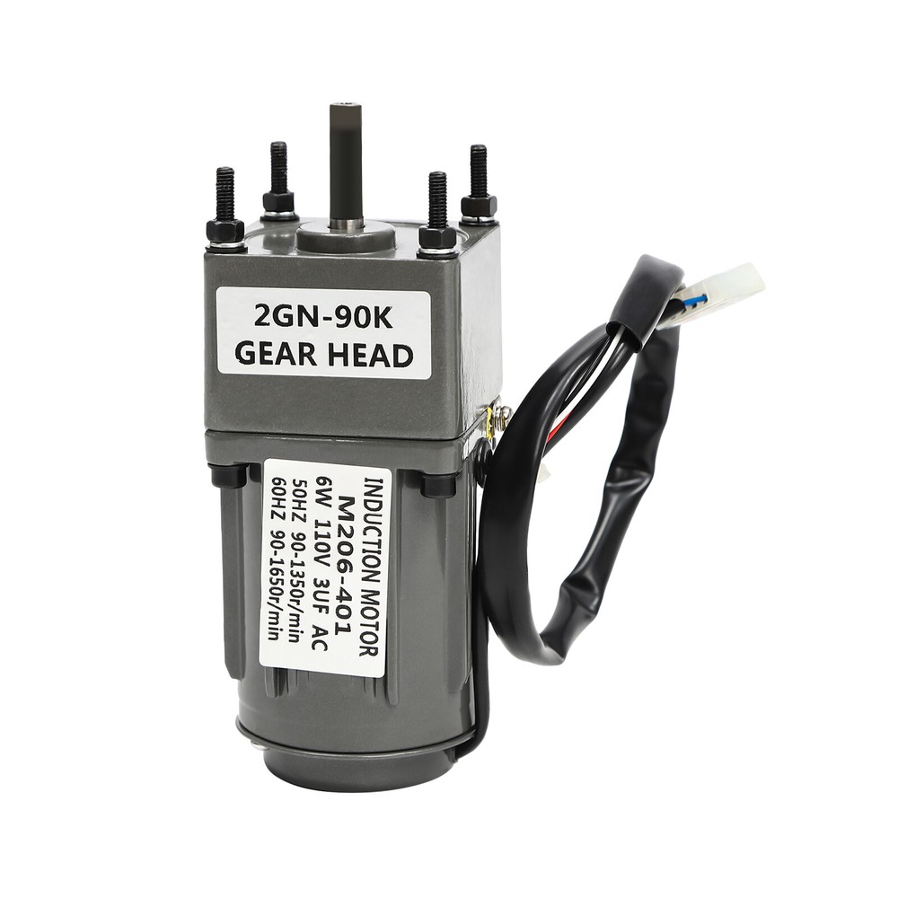 90:1 AC 110v Worm Gear Motor with 6w Power+ Variable Speed Reduction Controller