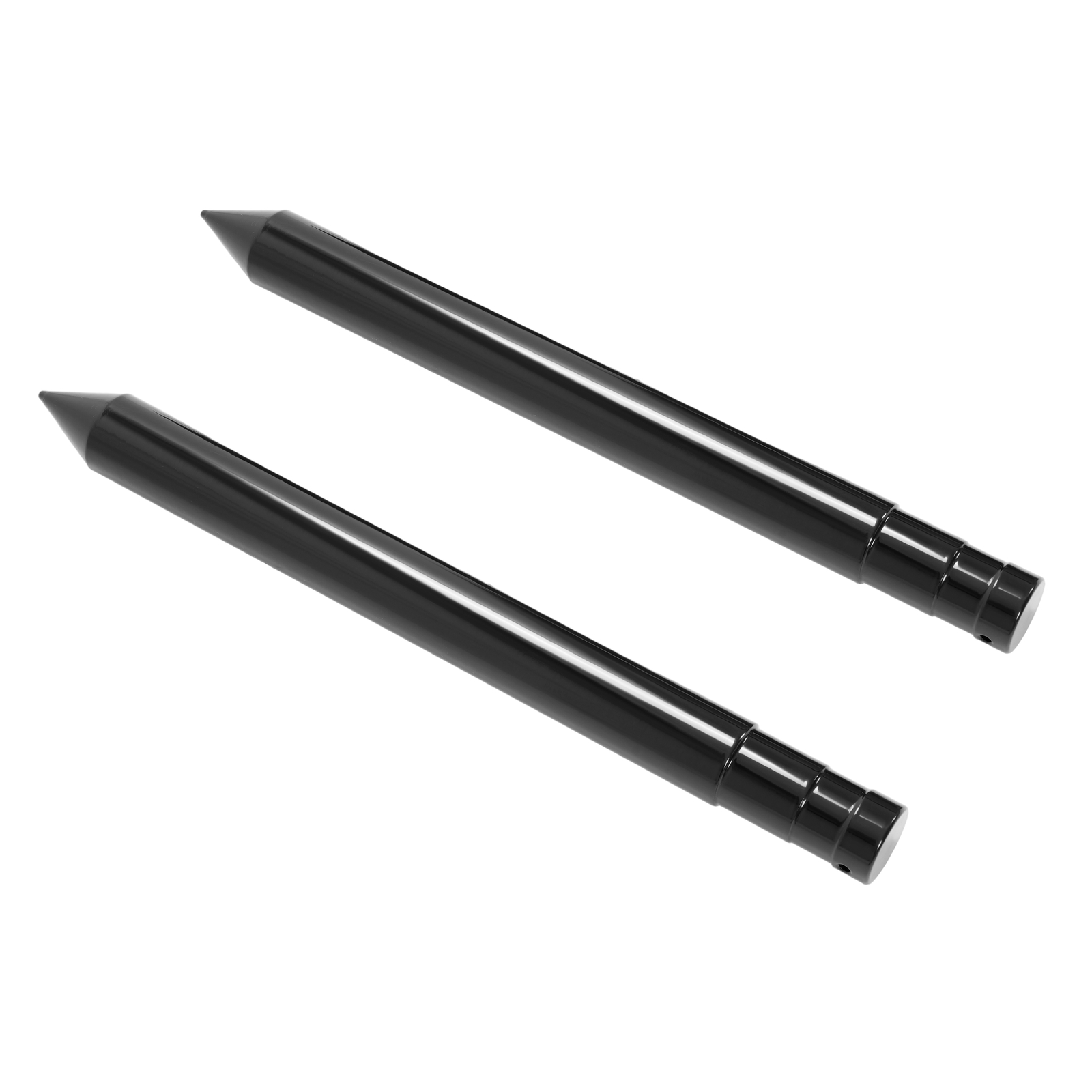 2PK 17" Hay Bale Spear Stabilizer for Skid Steer Mount Plate for Tractor