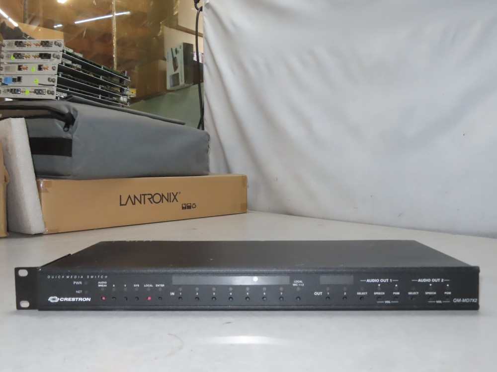 Crestron QuickMedia Media Matrix Switch QM-MD7X2