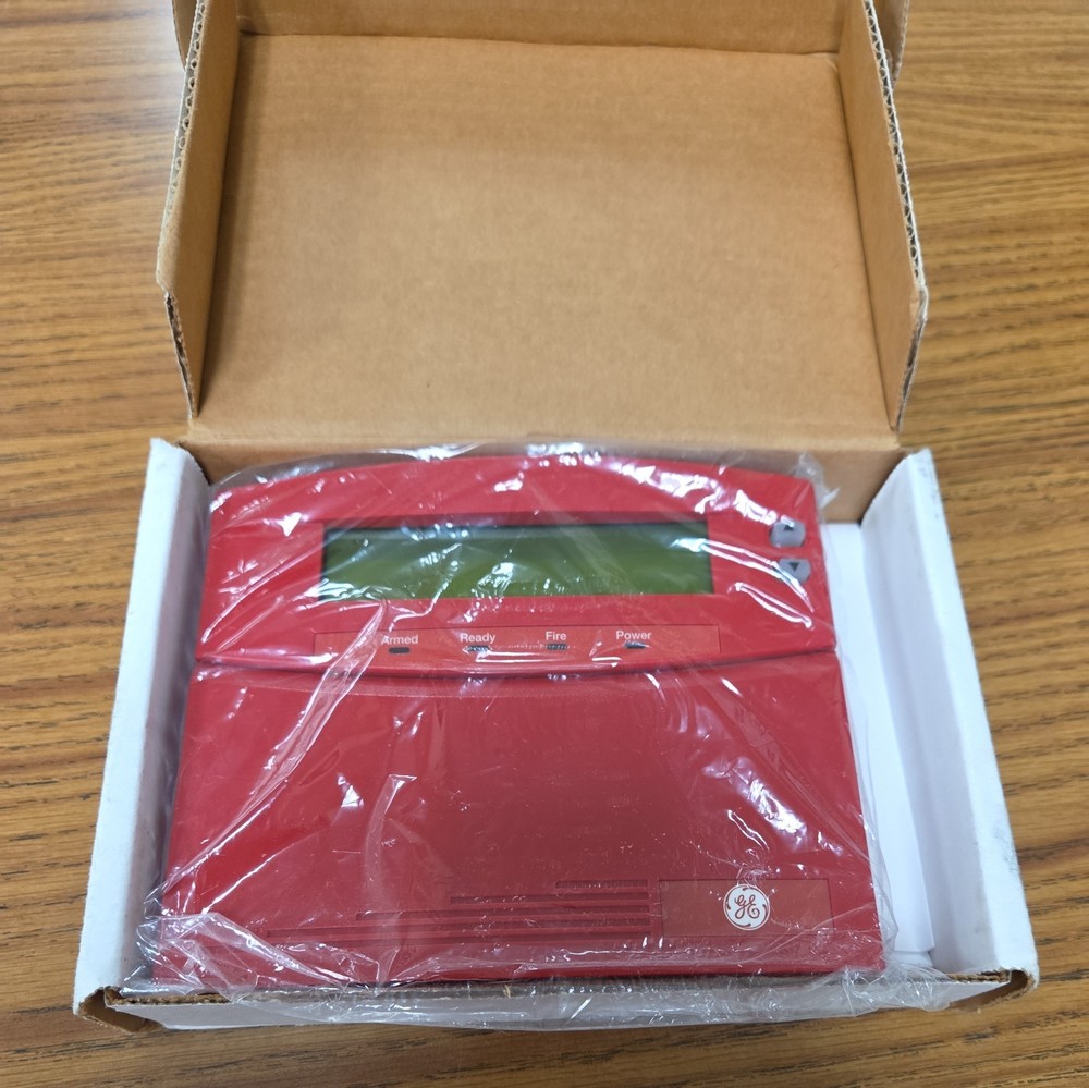 Interlogix GE Security NX-148E CF LCD Red 48 Zone Keypad