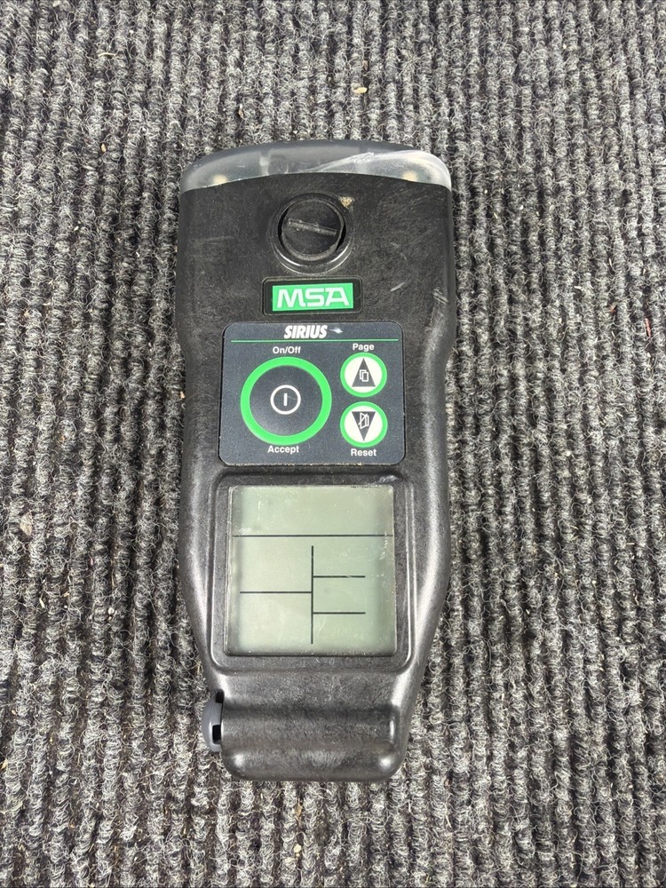 MSA Sirius Multigas Detector used no charger