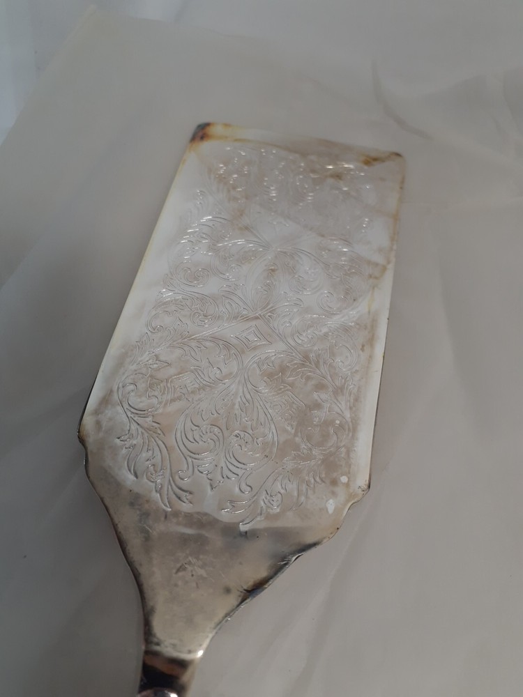 Four Piece Paul Revere Silversmiths Silver Plated Hostess Serving Set, Hong Kong