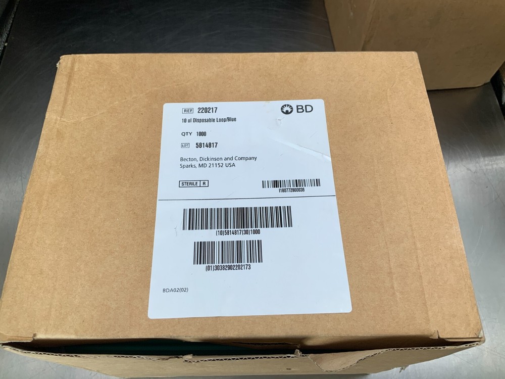 (1000) BD 220217 Disposable Loop/Blue 10ul