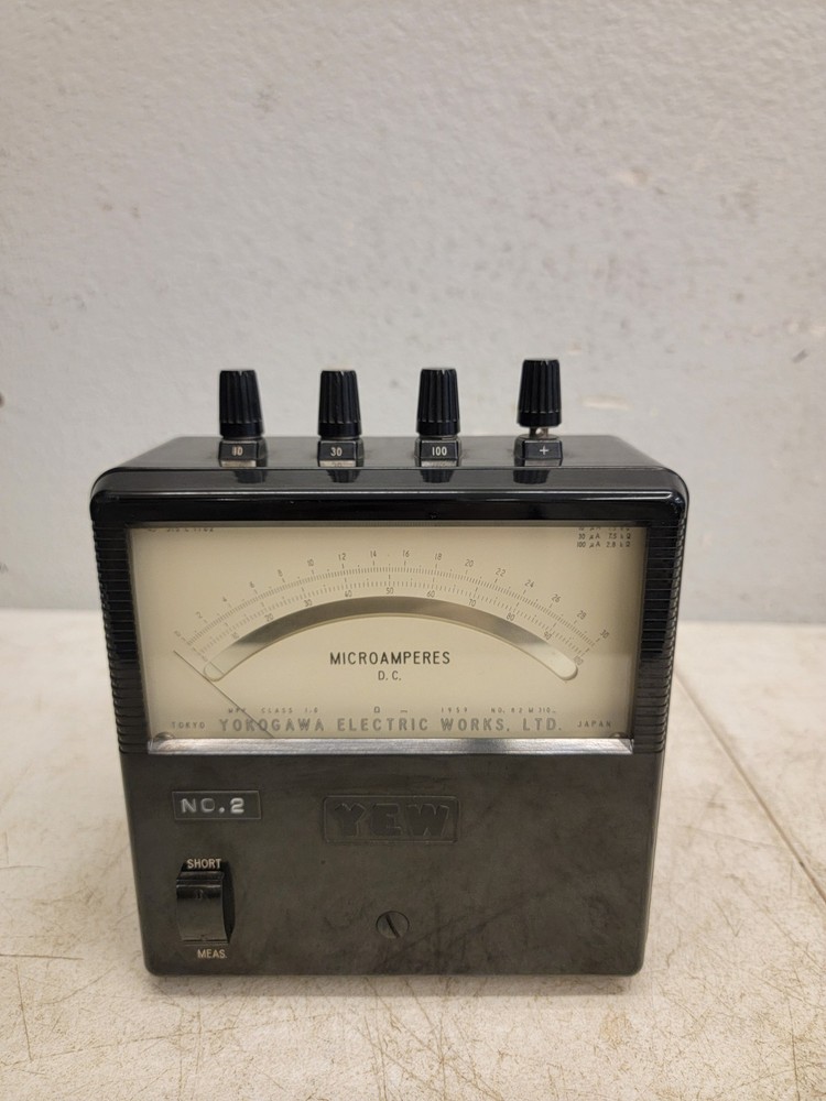 Yokogawa DC Microamperes JisC1102