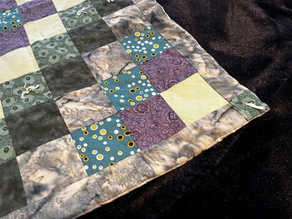 Handmade Quilt 29" x 39"