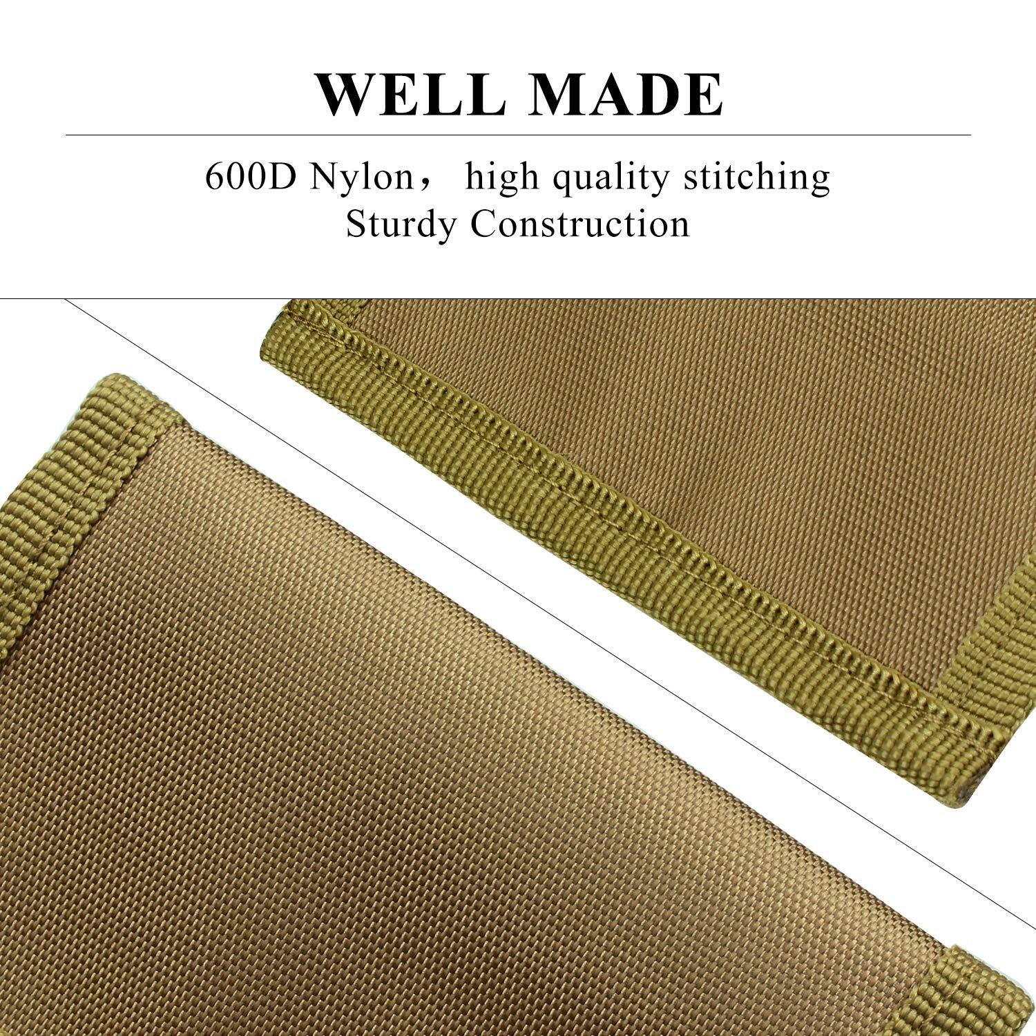 US Revolver Triple/Double Speed Loader Pouch Waist Storage Bag .32 .38 .357 .41