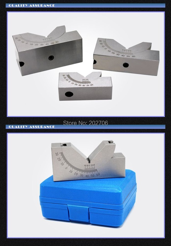 Precision Micro Adjustable V Block Milling Setup 0 To 60 Degree Angle Gauge Tool