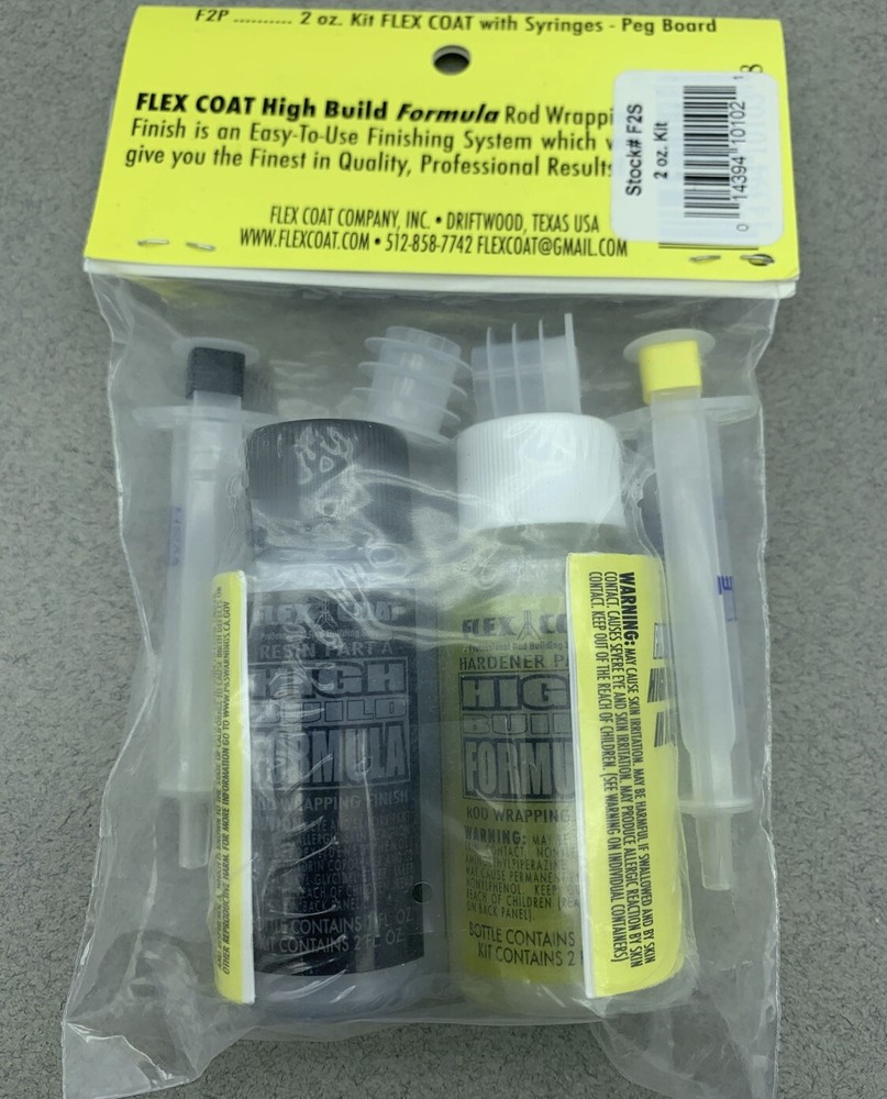 flex coat high build formula 2oz kit with syringes