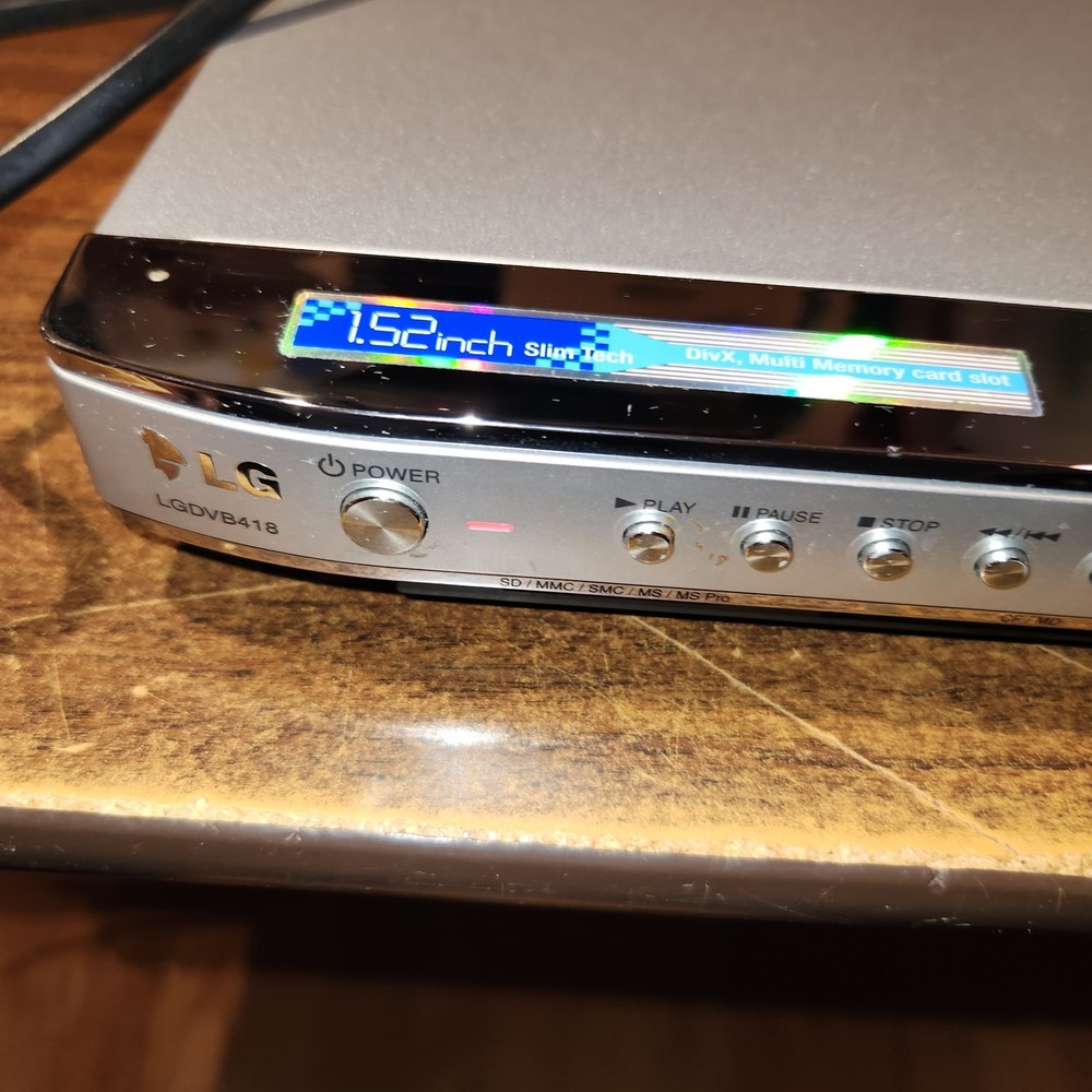 LG LGDVB418 DVD PLAYER W/ WORKING REMOTE