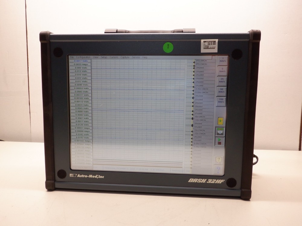 ASTRO-MED DASH 32HF HIGH FREQUENCY DATA RECORDER