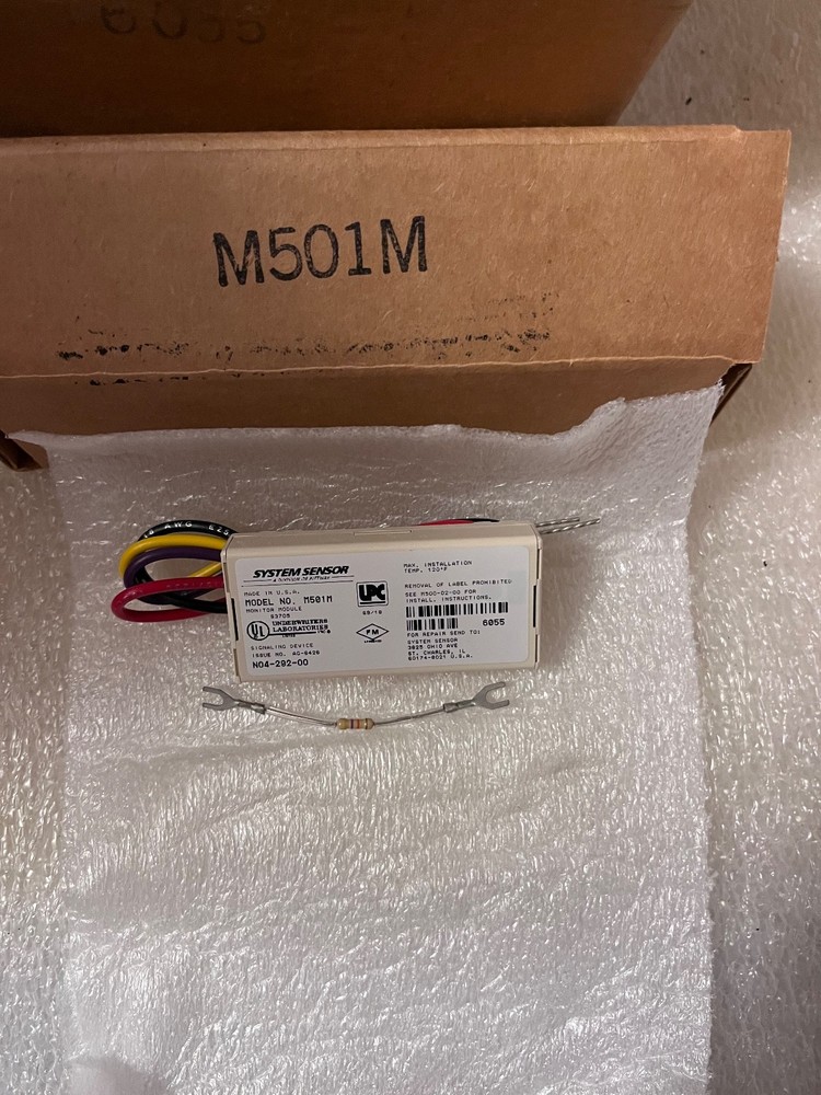 New System Sensor M501M Mini Monitor Module System Sensor M501M
