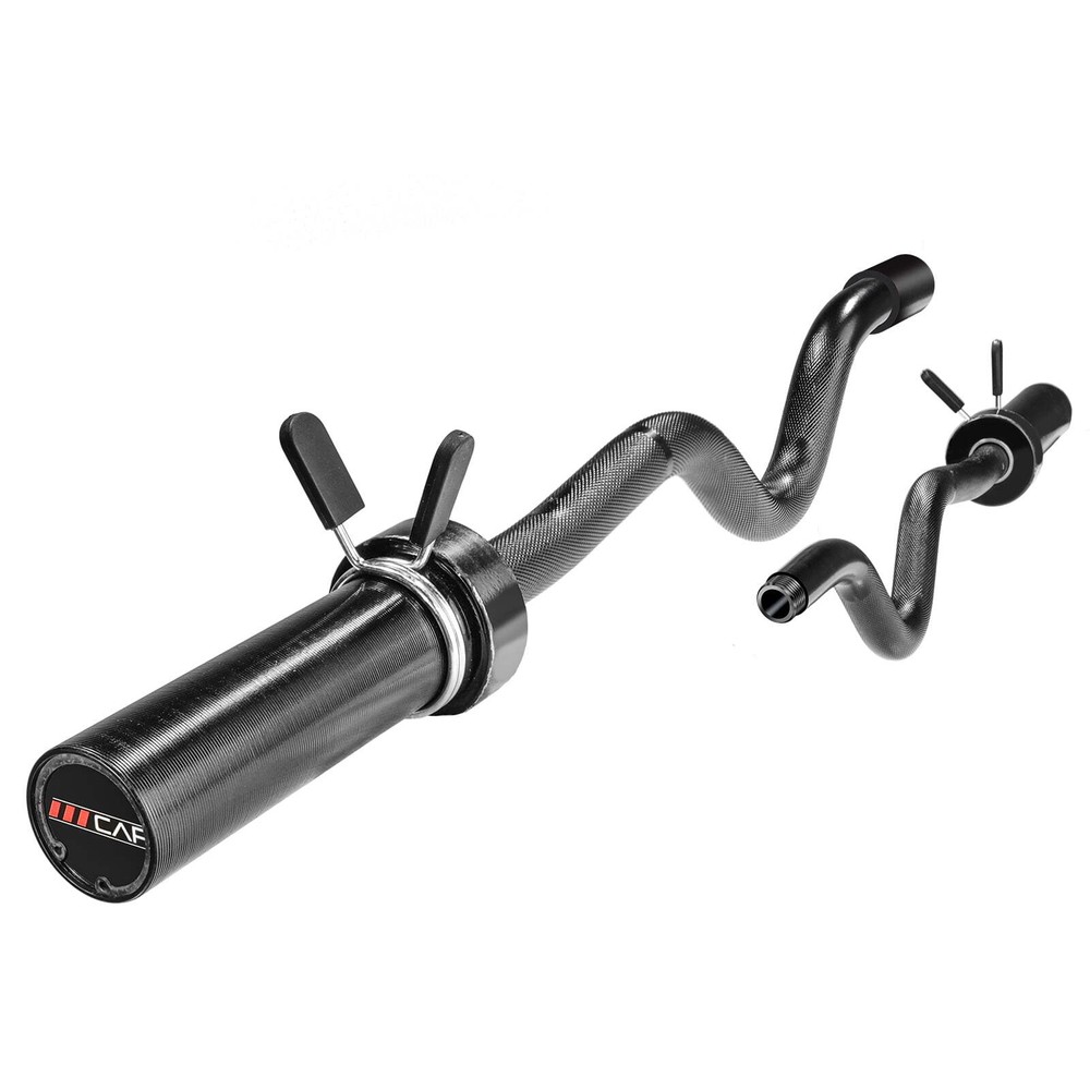 CAP 2-Piece Olympic Curl Bar with Collars