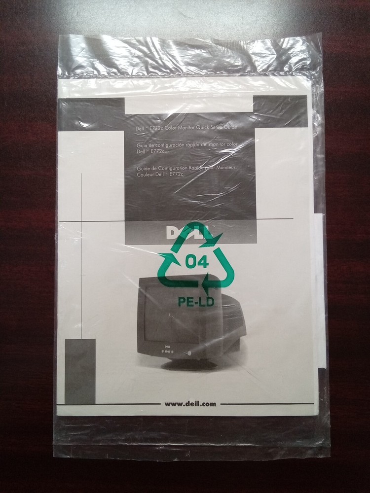 Dell E772c Color Monitor Quick Setup Guide