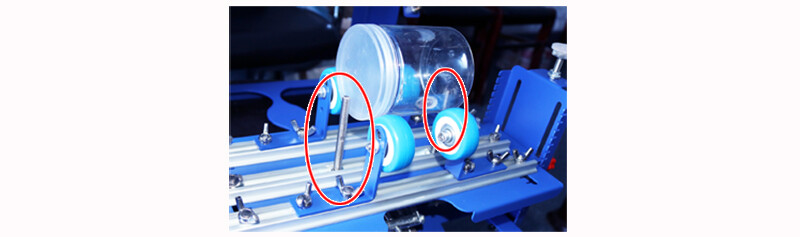 Dia. 6'' Cylinder Screen Printing Machine Curved Screen Printing Press Machine