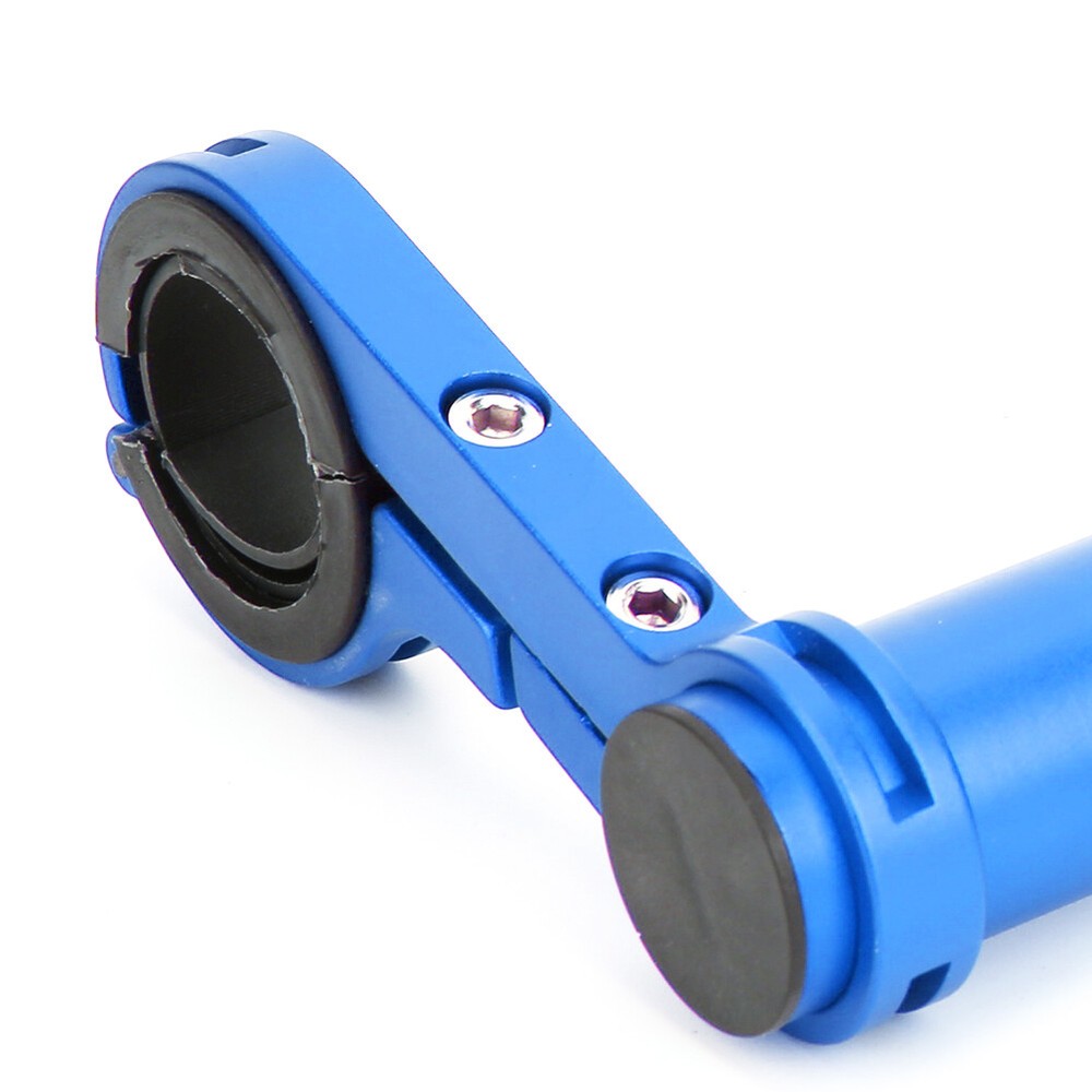 (blue Double BracketBicycle Handlebar Extension Frame Extend Bracket Bike L CH