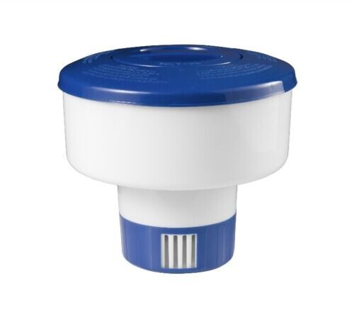 7" Floating Chlorinator Pool Chlorine Tablet Dispenser Collapsible FOR 3" TABLET