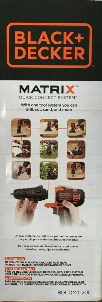 Black & Decker - BDCDMT120C - MATRIX 20V MAX Lithium Drill/Driver