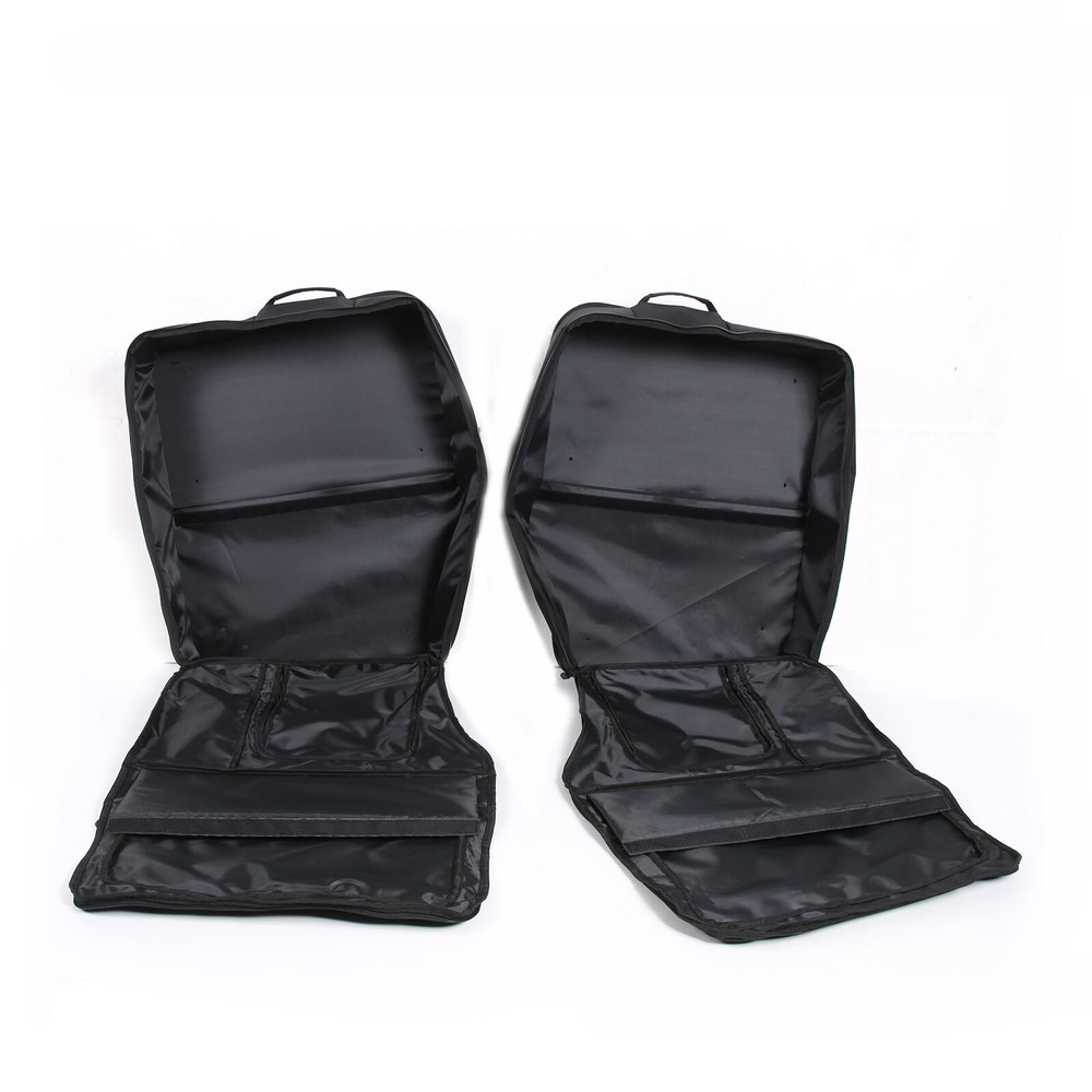 Black Tailgate Interior Window Upper Storage Bag Folding For Benz Sprinter 09-18