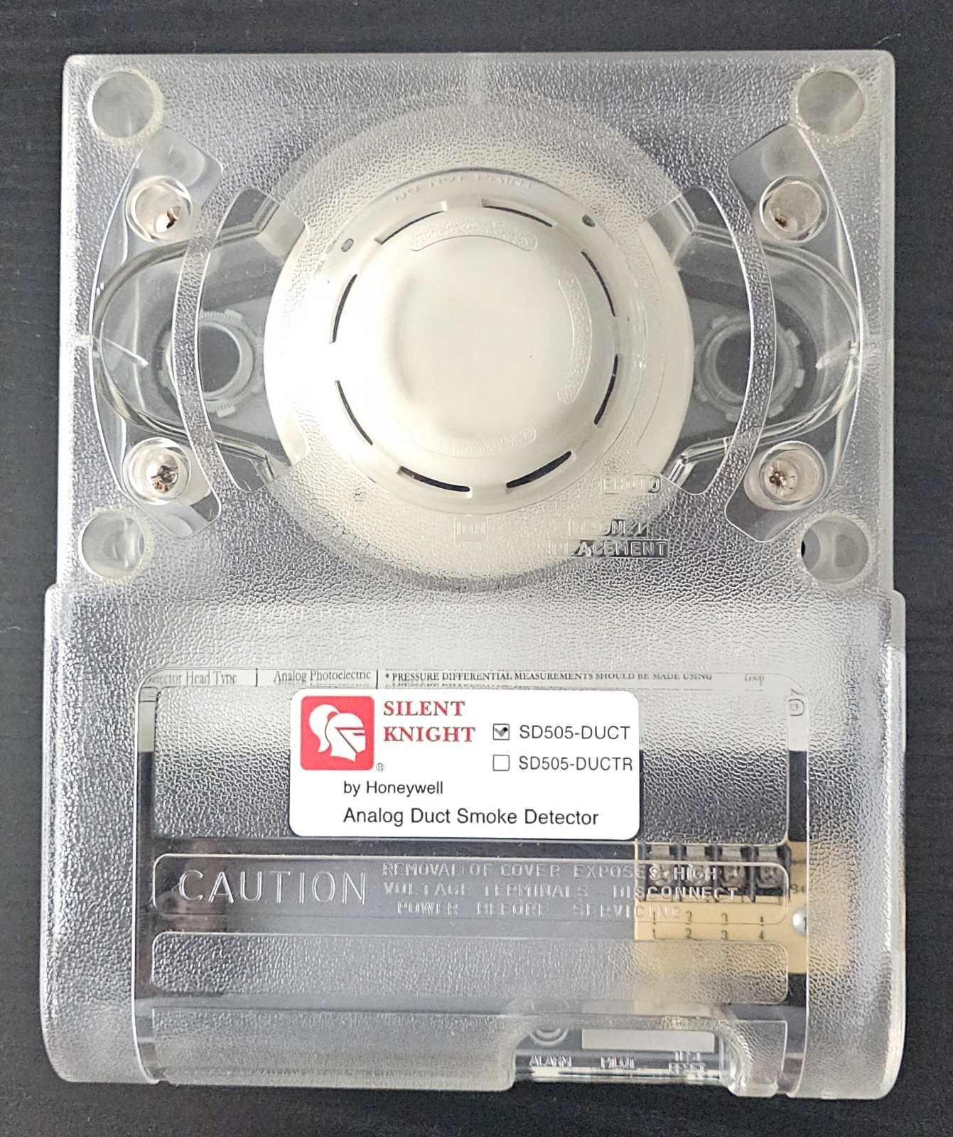 SILENT KNIGHT SD505-DUCT INTELLIGENT DUCT SMOKE DETECTOR