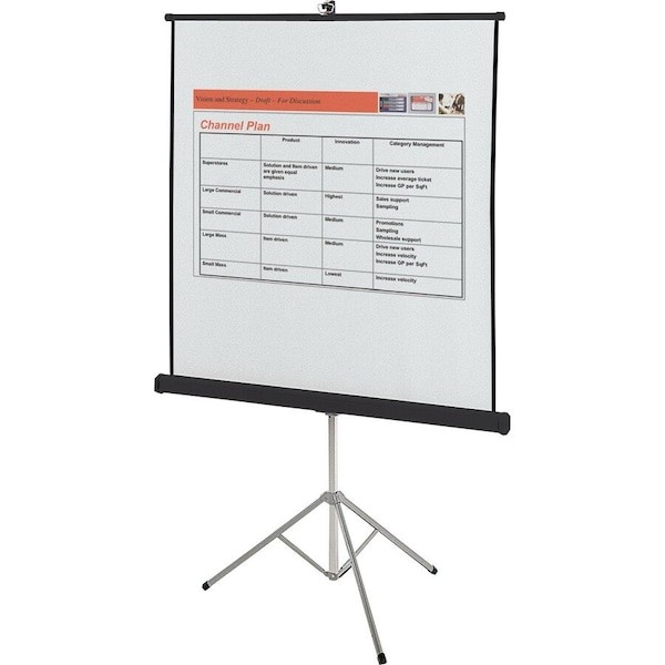 Quartet 560S Portable Projection Screen, 60 X 60 In