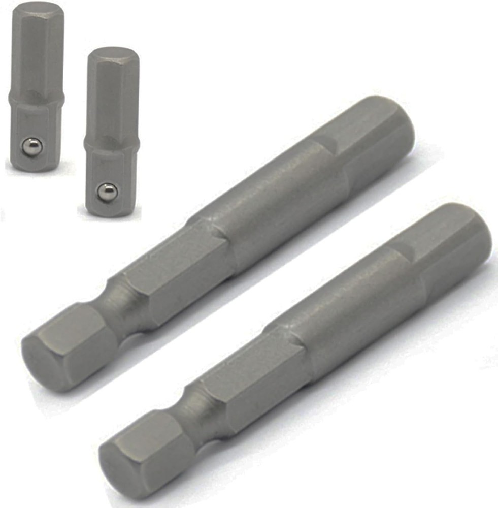 1/4 hex to socket adapter,Hex Square 1/4"" Socket Bit inch