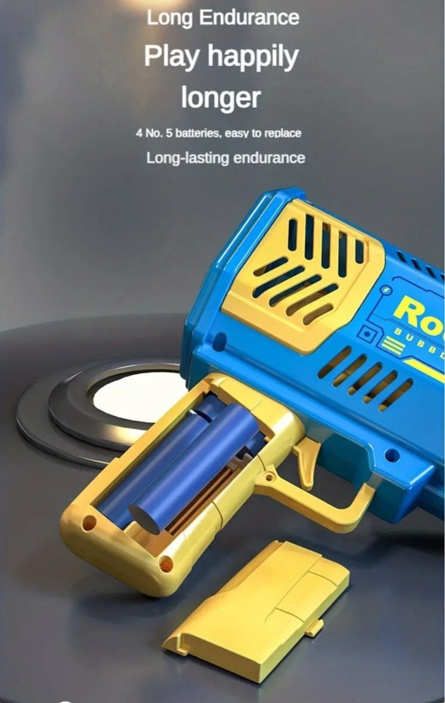 Rochet Bubble Gun Various colors