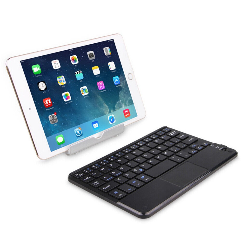 New Wireless Bluetooth Keyboard W/Mouse Touchpad For Android/IOS Tablet