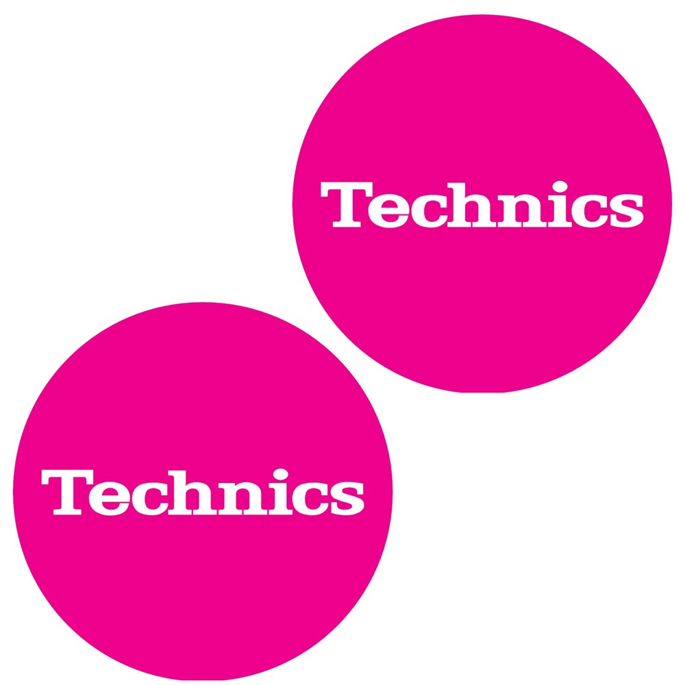 Slipmats Technics Simple Style 5 Pink 1 Pair 60654