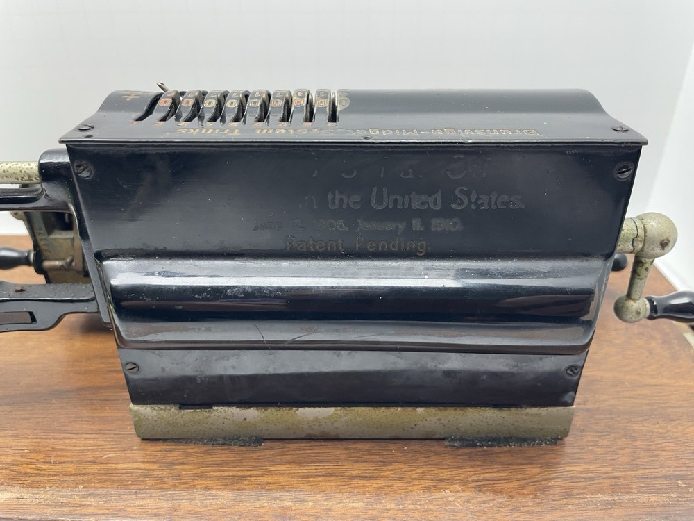 BRUNSVIGA MIDGET SYSTEM TRINKS CALCULATOR ADDING MACHINE 70062 GRIMMENATALIS