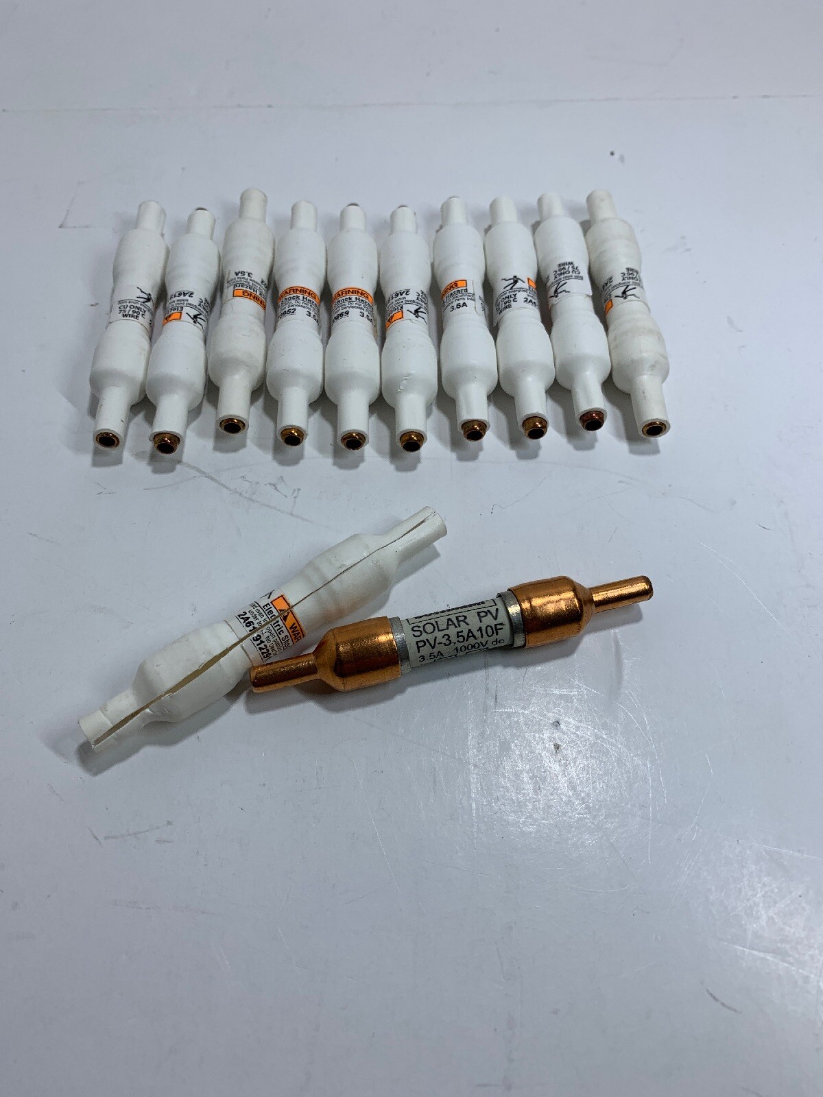 Cooper Bussmann PV-3-5A10F Fuse for Solar Photovoltaic 3.5A 1000VDC (Lot of 10)