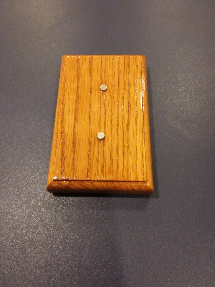 Knife Display Stand, red oak. (3-stands)