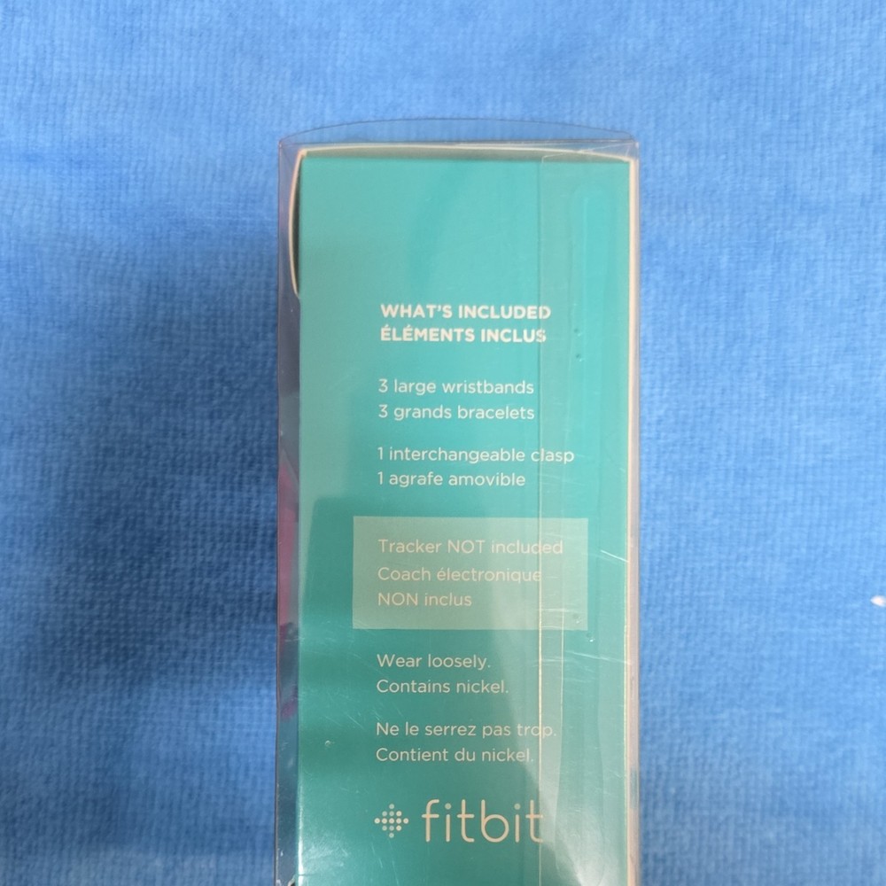 Fitbit Flex Large Multicolor Wristbands 3-Pack with Interchangeable Clasp