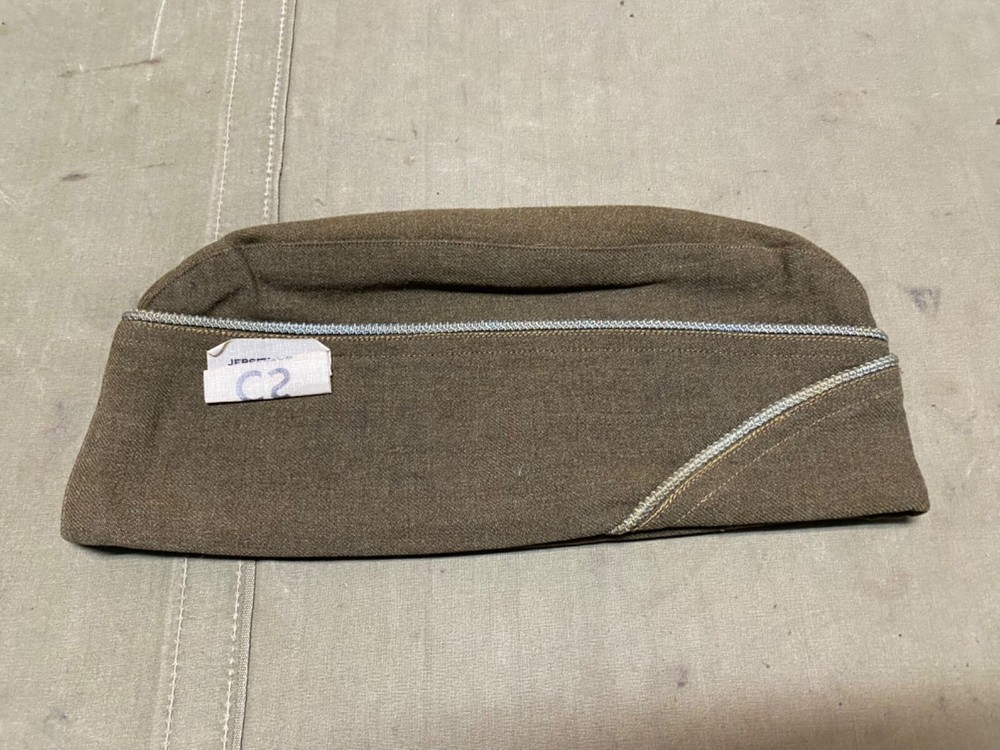 RARE ORIGINAL WWII US ARMY INFANTRY OVERSEAS GARRISON HAT CAP-SIZE 2XLARGE