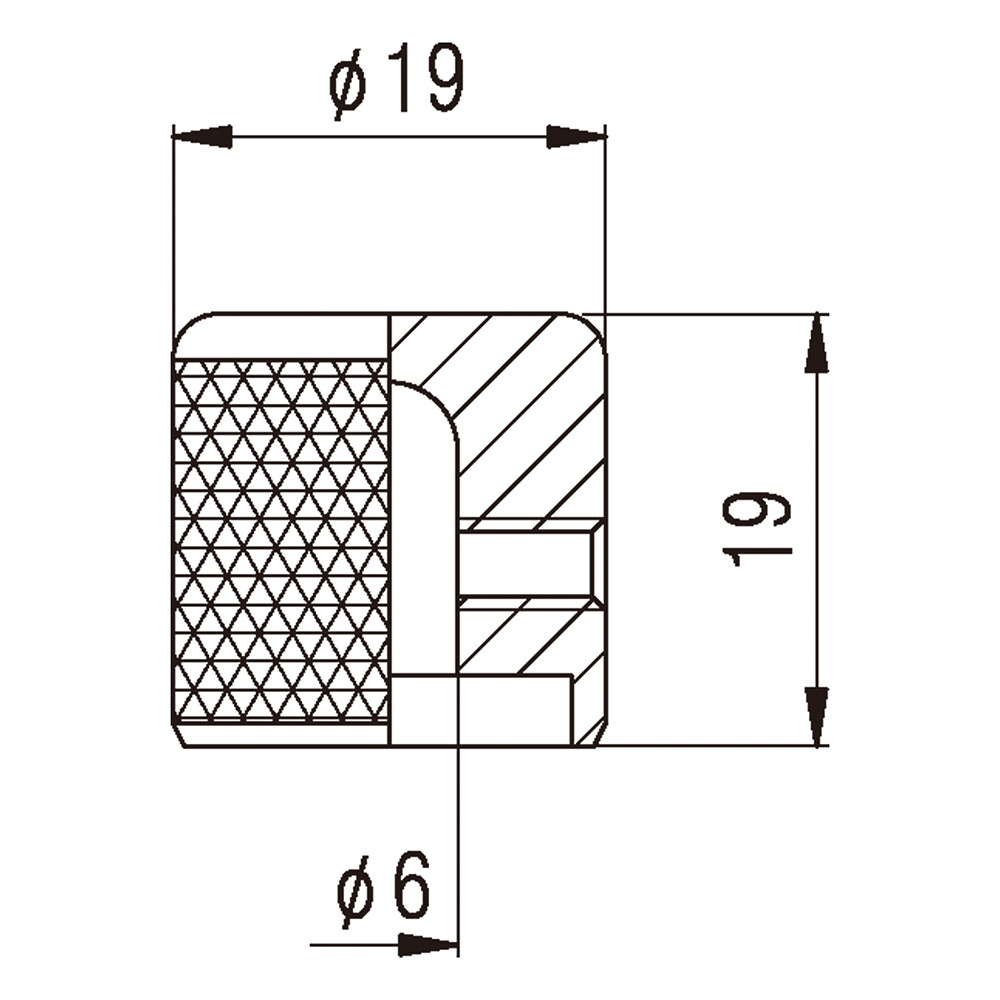 Guitar Control Knobs Flat Top Volume Tone Knobs 6mm Shaft Screw Type Metal Black