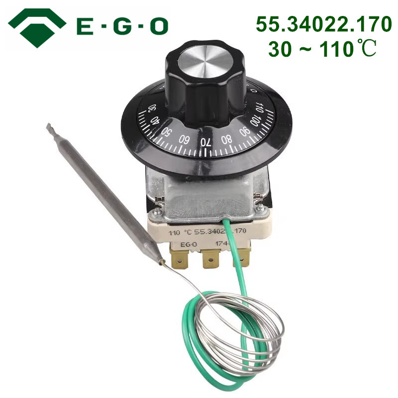 Three-phase EGO mechanical temperature control switch 30 ~ 110℃ 55.34022.170