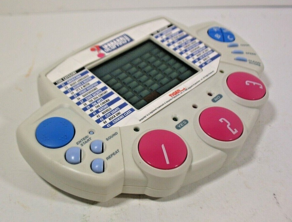 Vintage 1999 Tiger Electronics Jeopardy! Handheld Console Game