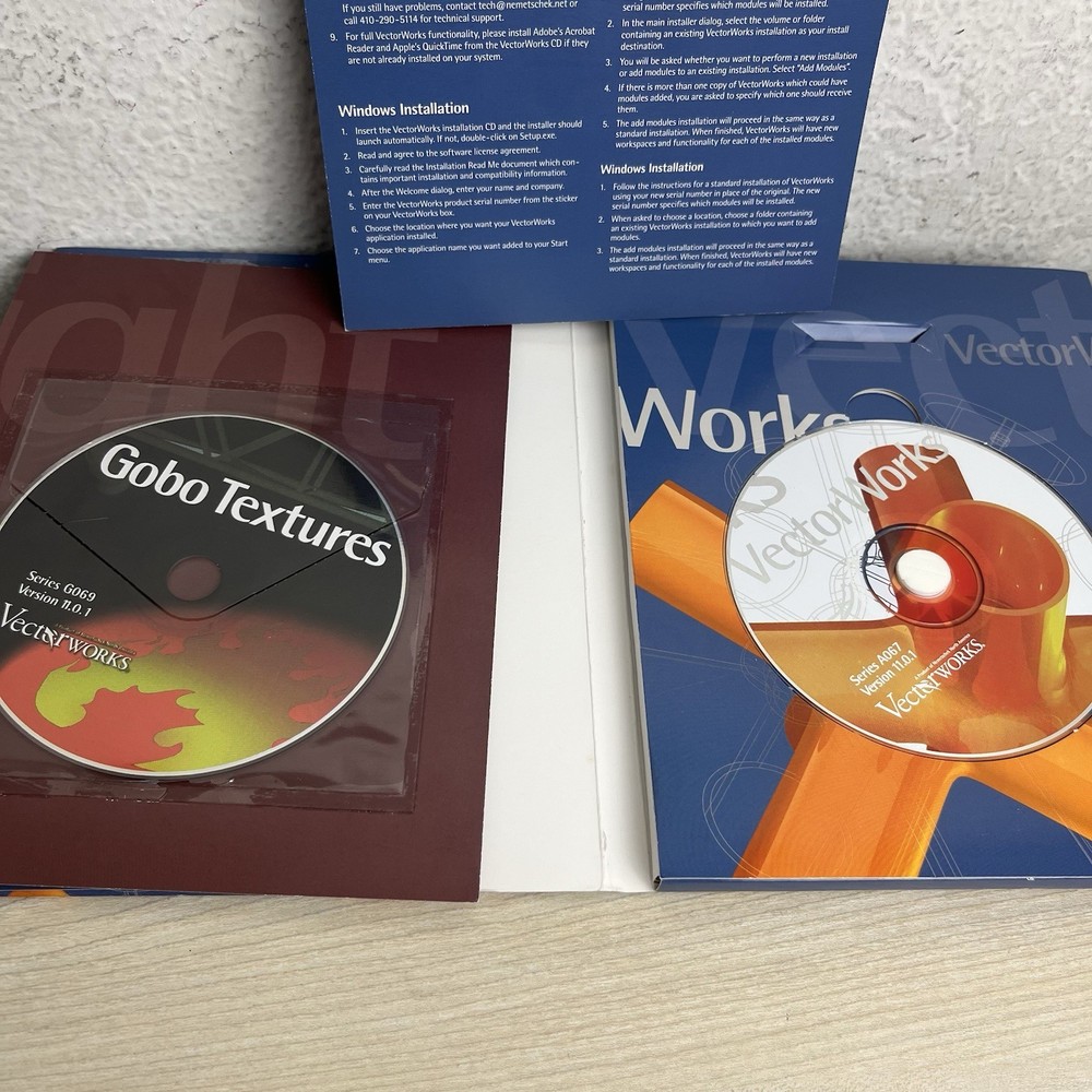 Nemetschik Vectorworks Version 11 A Series Gobo Textures With Serial Number