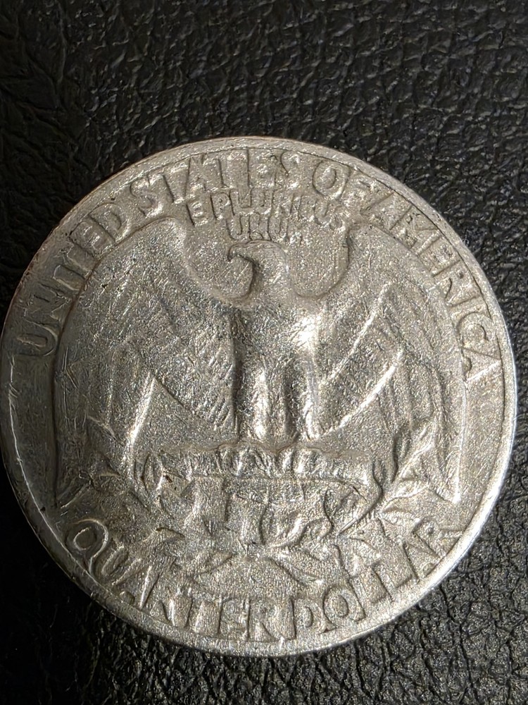 1965 Washington Quarter no Mint Mark Letter A's filled with Multiple Errors