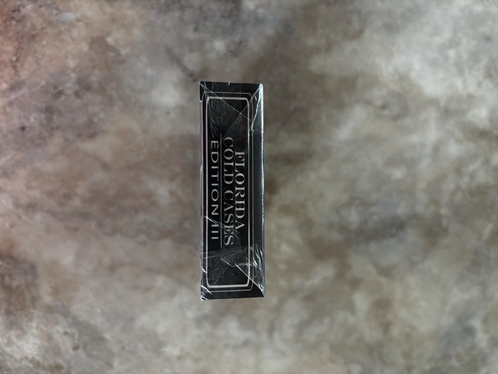 Florida Unsolved Homicides Missing Persons Cold Case Playing Cards 3rd Edition