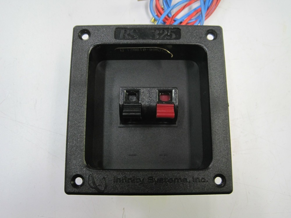 INFINITY RS325 2-WAY CROSSOVER/ BINDING POST PLATE