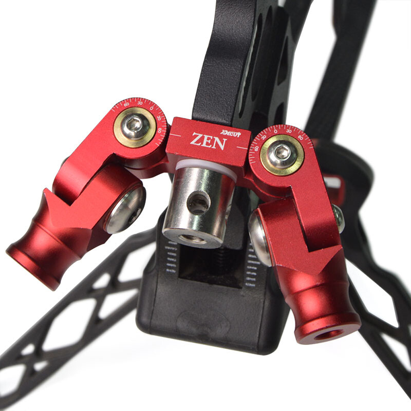Double Sided V Bar Stabilizer Bow Archery Adjustable Quick Disconnect Decut ZEN