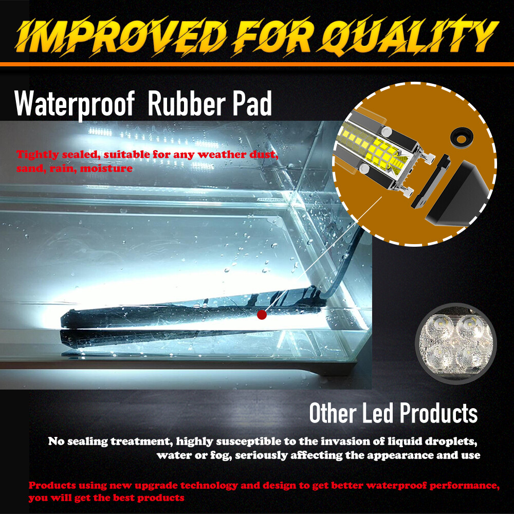 For Can-Am Maverick X3 Light Bar 10" Single Row LED Light Bar Spot Flood Offroad