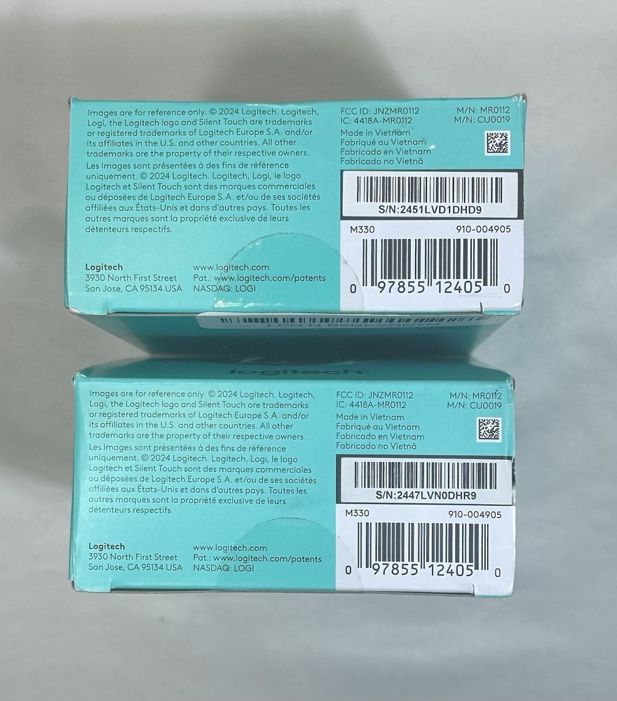 Logitech M330 SILENT Wireless Optical Mouse with USB Nano Receiver (USED)