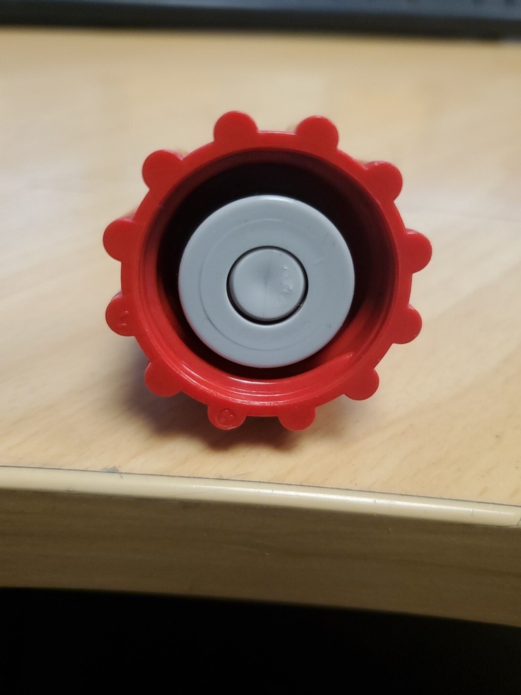 Connector BIB,3/8" Coke Red