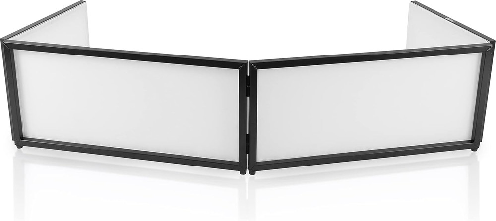DJ Booth Foldable Cover Screen - Portable 5.6 Ft Tabletop Event Facade Front Boa