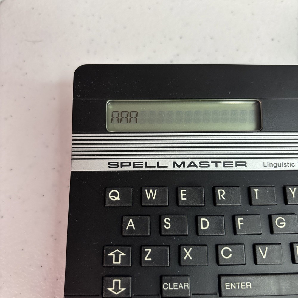 Franklin Computer Spelling Master SA-103 TESTED WORKS