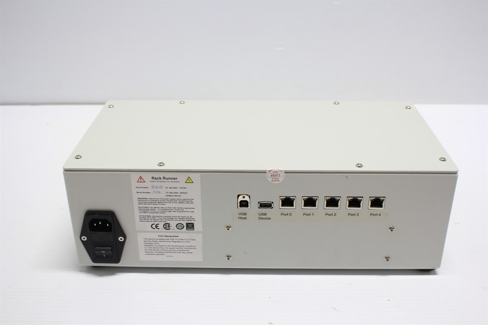 Hamilton 802015 Interface Box Power Supply for Rack Runner Microplate Stacker